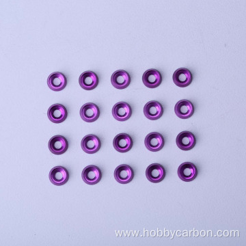 Anodized colorful Washers Aluminum Fender Washers